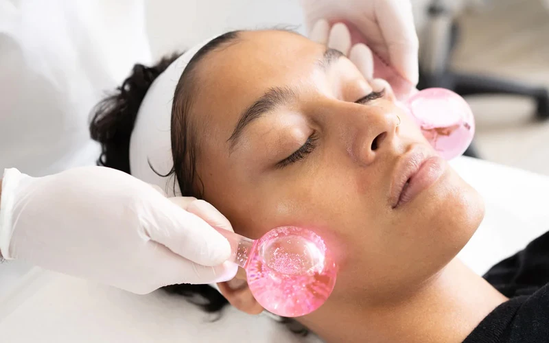 how to use ice globes for face 1