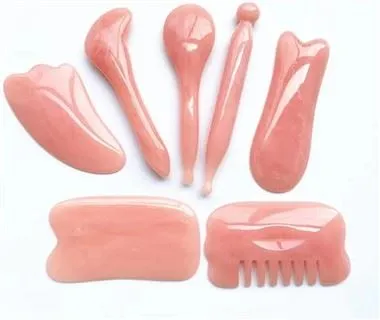 7 PCs Gua SHA Zaws Tool