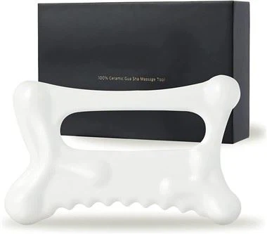 Ceramic Gua Sha Maws Cov Cuab Yeej