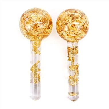 Ntsej muag lub ntiaj teb 24k kub fim massager lag luam wholesale