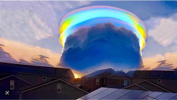 Dab tsi yog China's Rainbow Clouds?